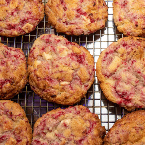 Chocolate Raspberry Cookies