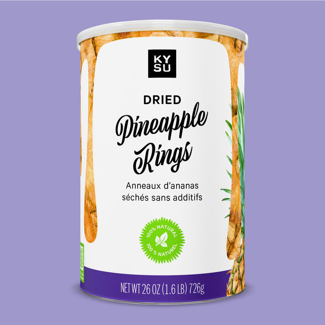 Dried Pineapple-Rings Without Additives