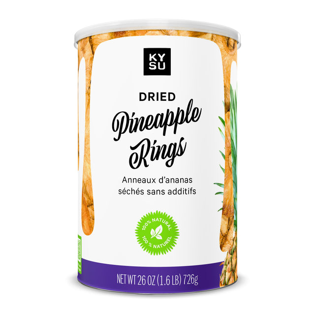 Dried Pineapple-Rings Without Additives