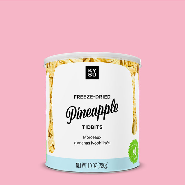 Freeze-Dried Pineapple Tidbits