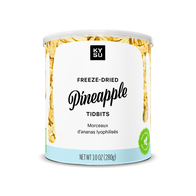 Freeze-Dried Pineapple Tidbits