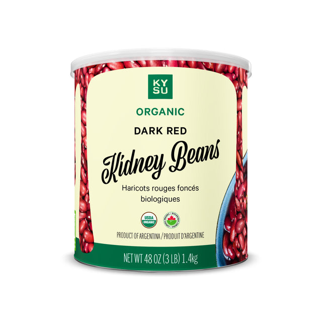 Organic Dark Red Kidney Beans