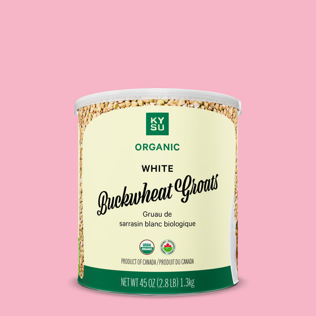 Organic White Buckwheat Groats, Hulled