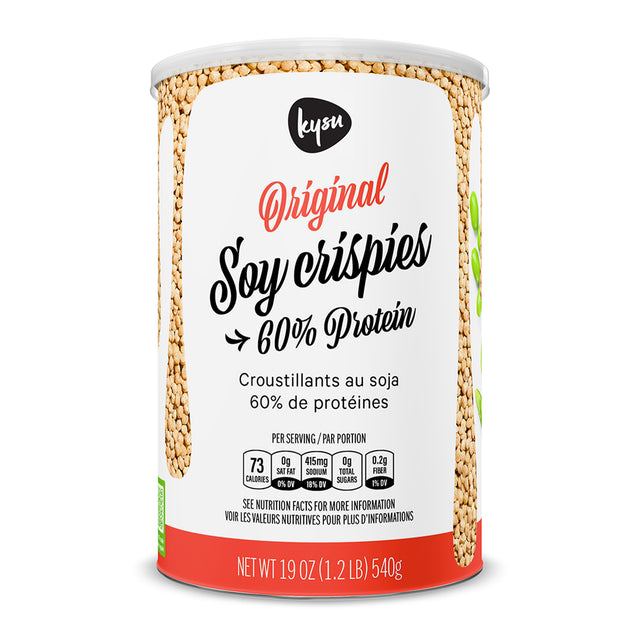 Original Soy Protein Crispies, 60% Protein