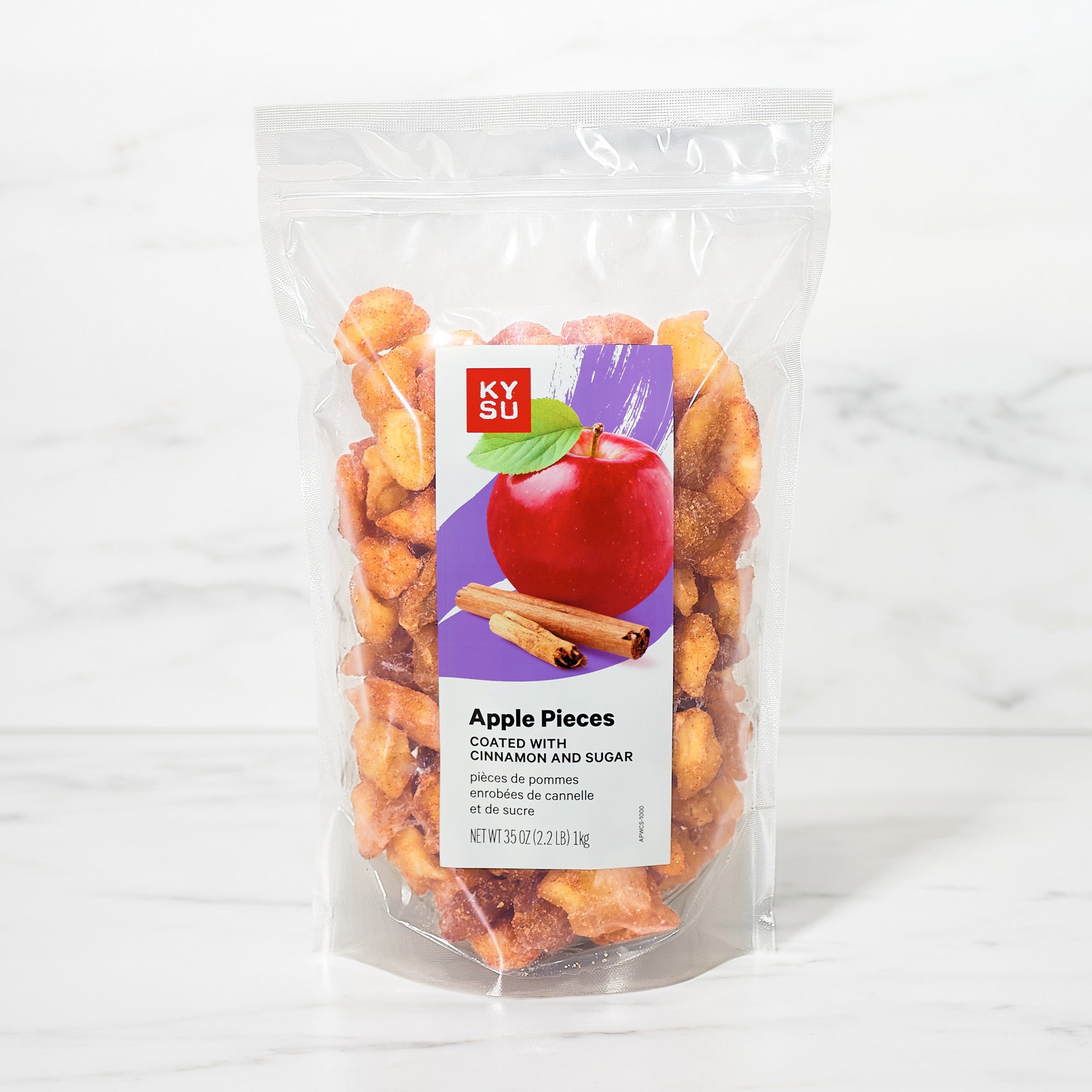 Apple pieces coated with cinnamon and sugar, 2.2 lb