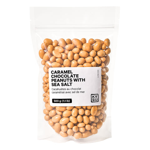 Caramel Chocolate Peanuts with Sea Salt