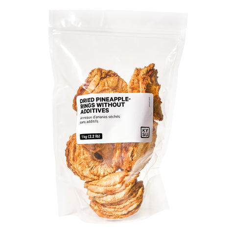 Dried Pineapple-Rings Without Additives