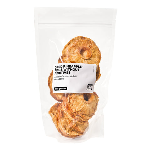 Dried Pineapple-Rings Without Additives