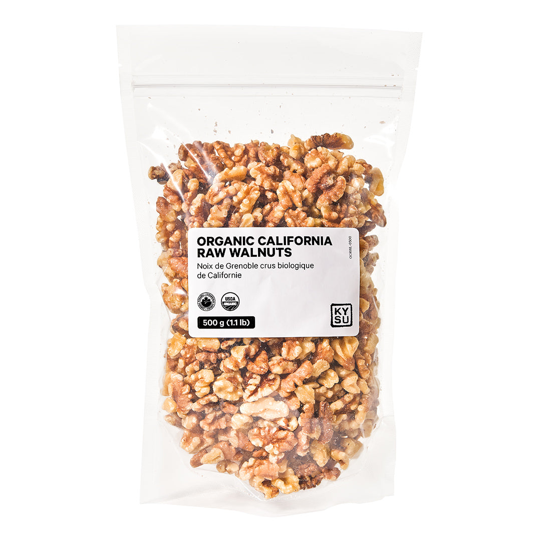 Organic California raw walnuts, 500 g