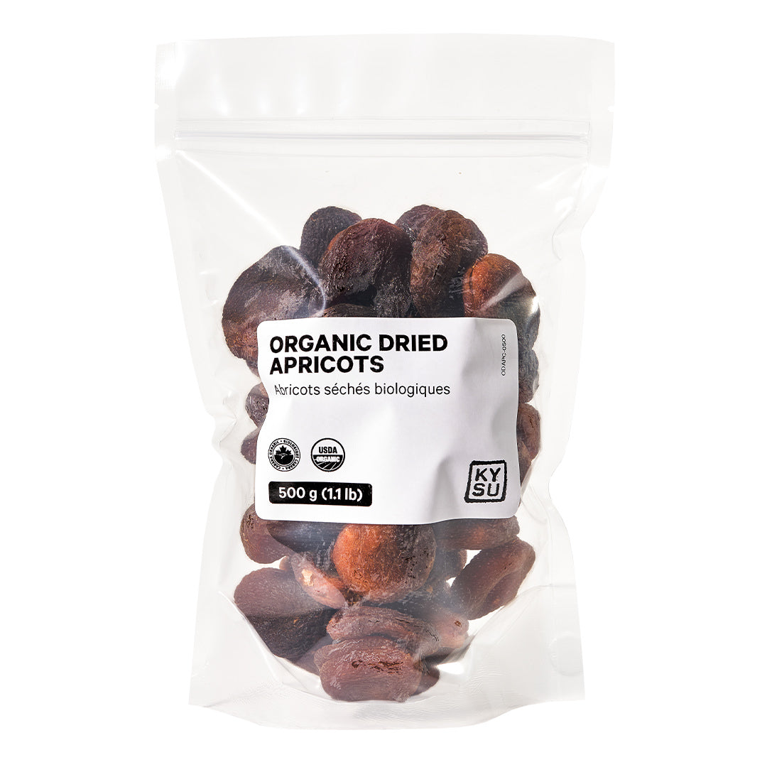 Organic dried apricots, 500 g