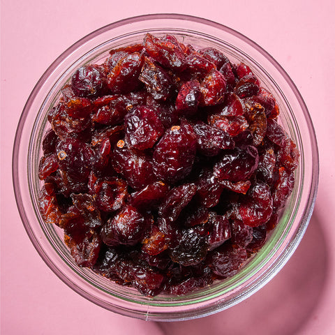 Organic Dried Cranberries Sweetened with Organic Apple Juice