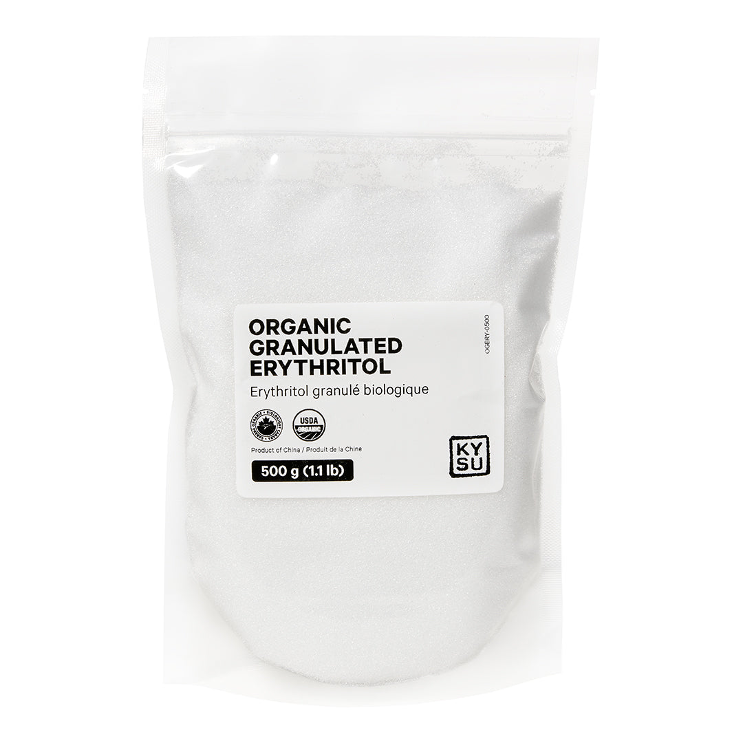 Organic Granulated Erythritol, 500 g