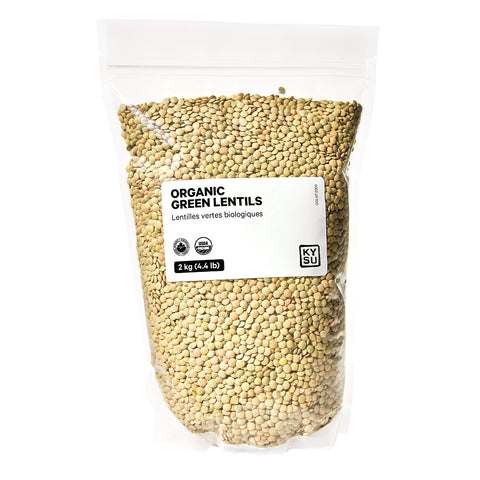 Organic Green Lentils