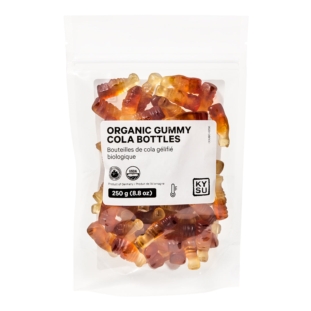 Organic Gummy Cola Bottles, 250 g