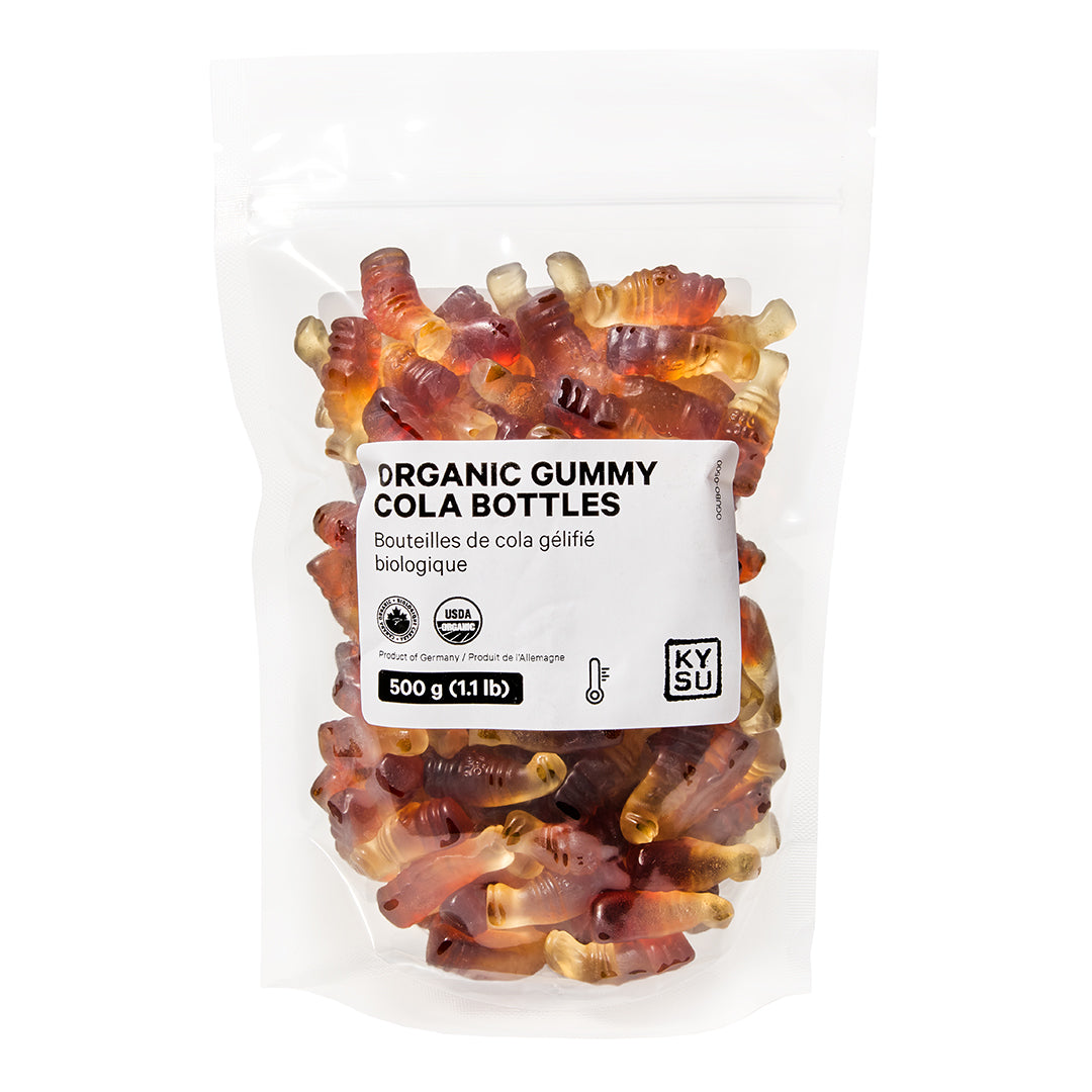 Organic Gummy Cola Bottles, 500 g