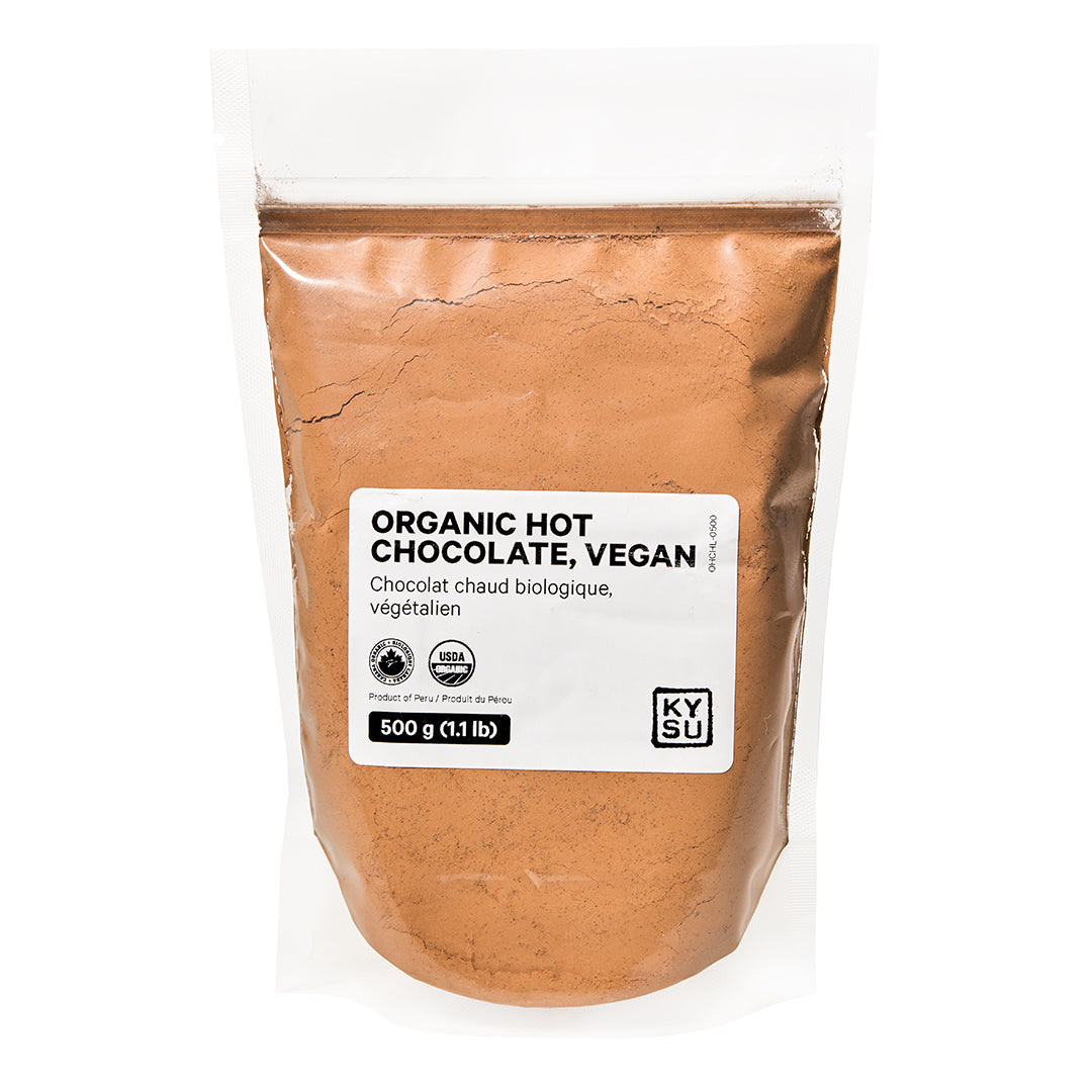 Organic Hot Chocolate, Vegan, 500 g