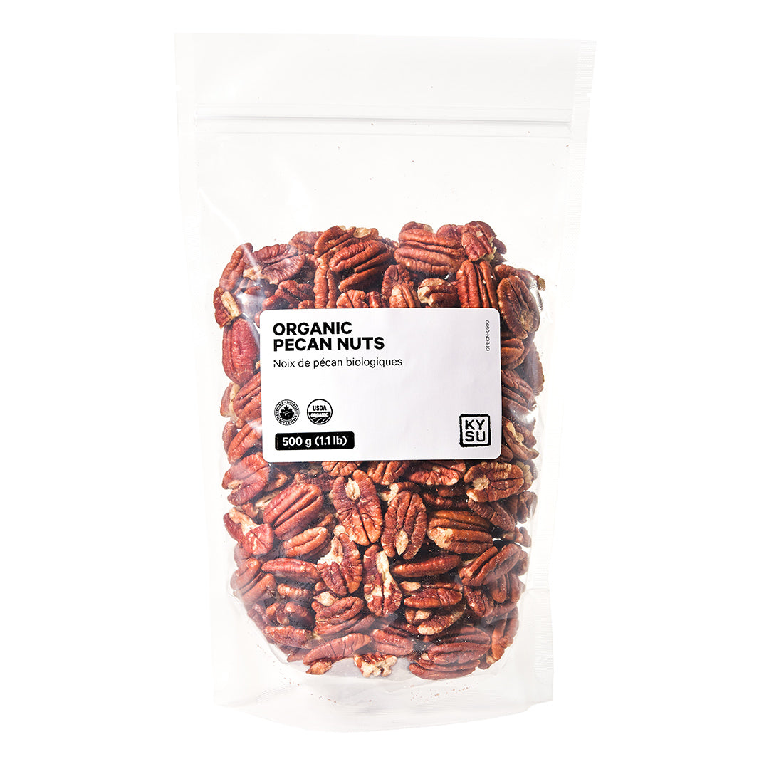 Organic pecan nuts, 500 g