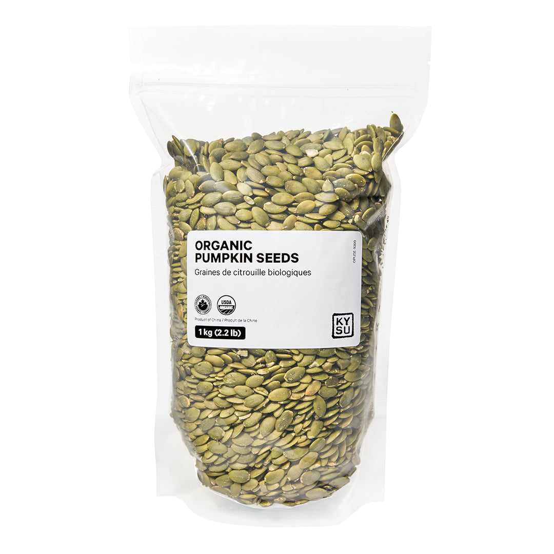 Organic Pumpkin Seeds, Grade AA, 1 kg