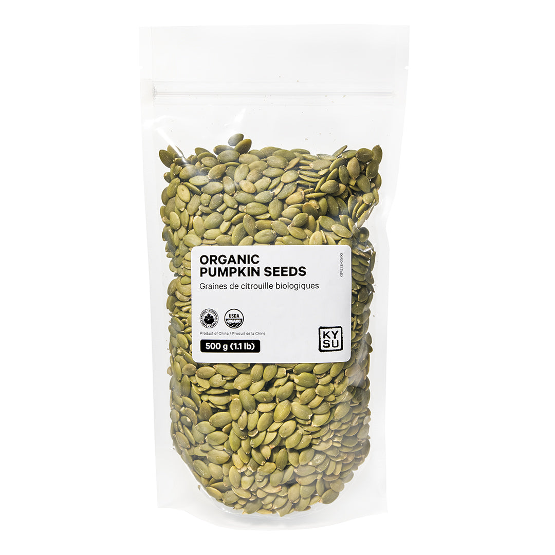 Organic Pumpkin Seeds, Grade AA, 500 g