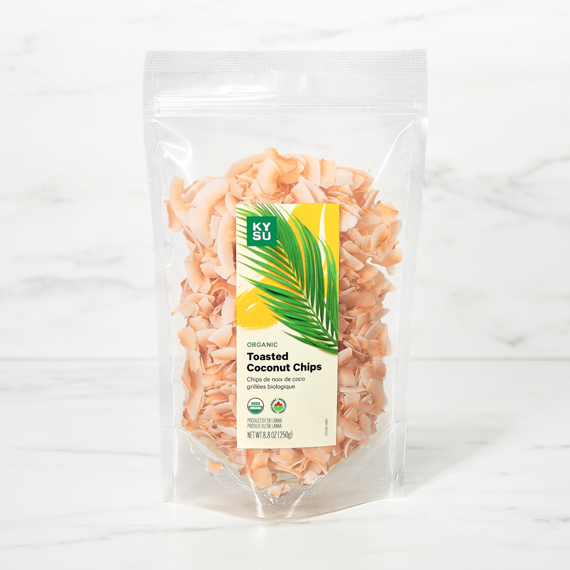 Organic toasted coconut chips, 8.8 oz