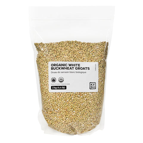 Organic White Buckwheat Groats, Hulled