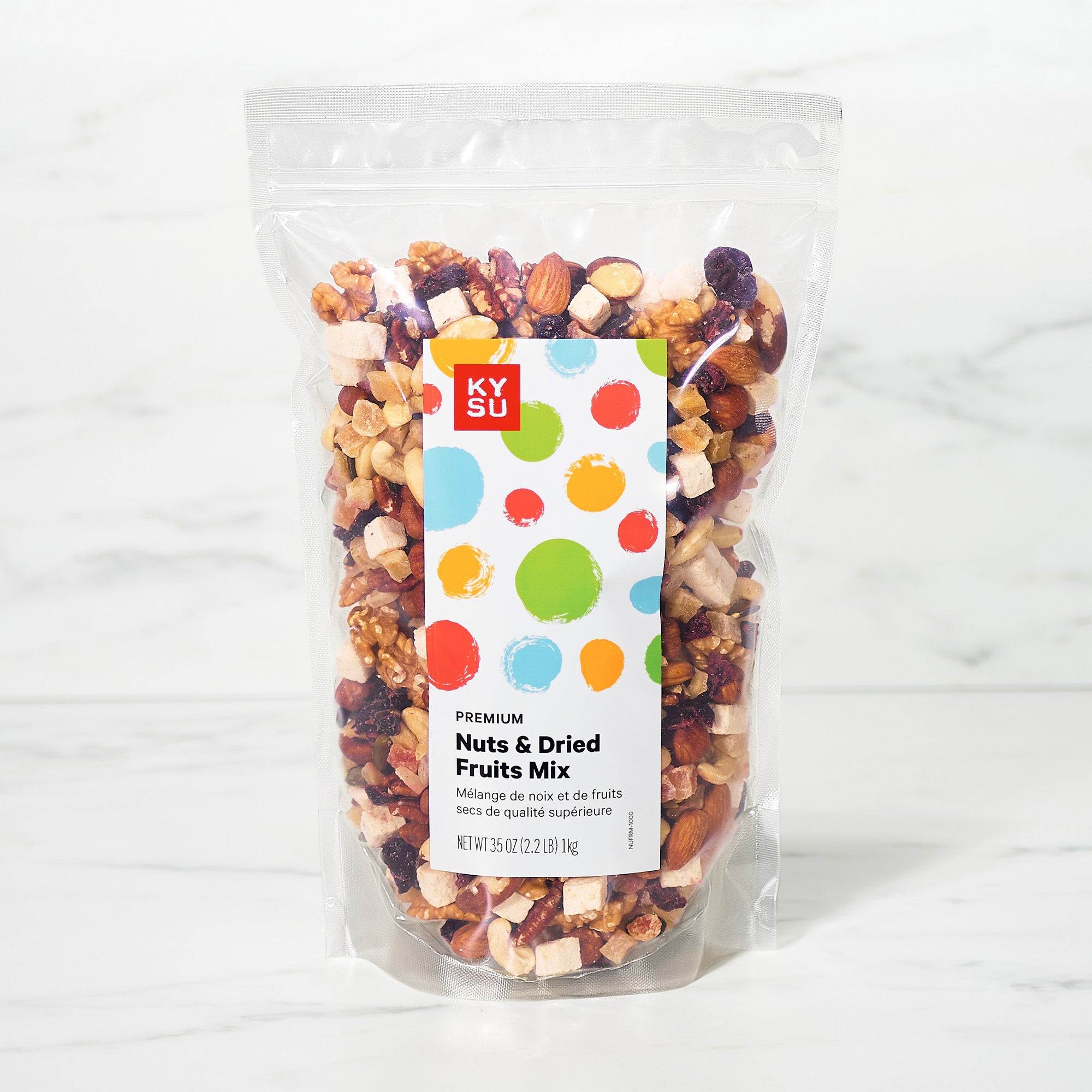 Premium Nuts and dried fruits mix, 2.2 lb