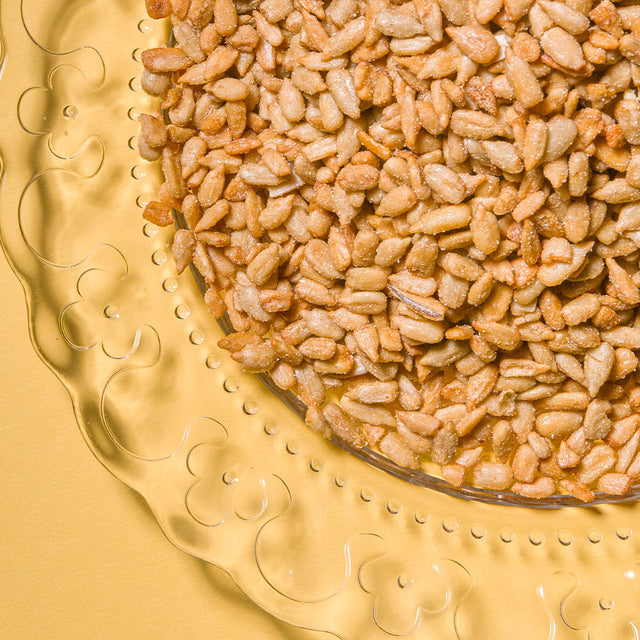 Roasted Sunflower Seeds with Honey and Salt