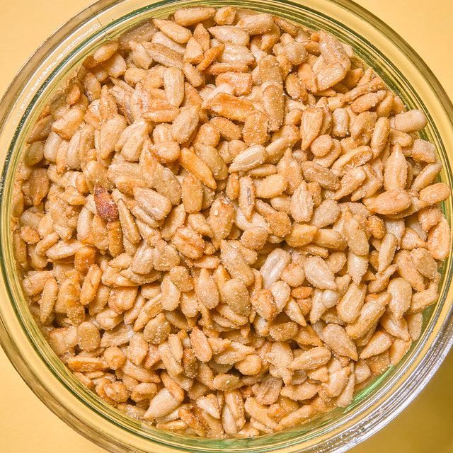 Roasted Sunflower Seeds with Honey and Salt