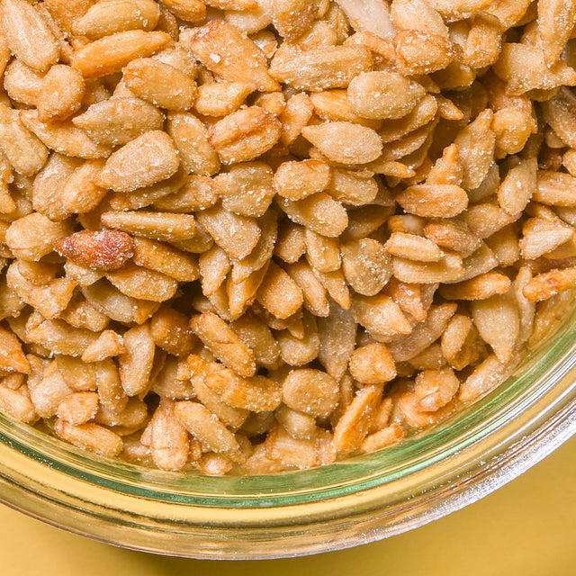 Roasted Sunflower Seeds with Honey and Salt