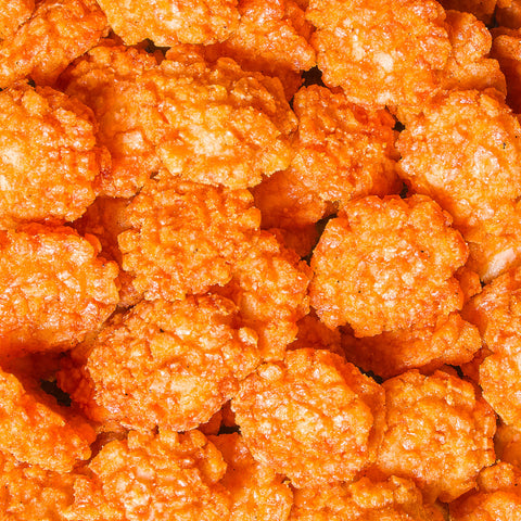 Spicy Rice Cracker Nuggets