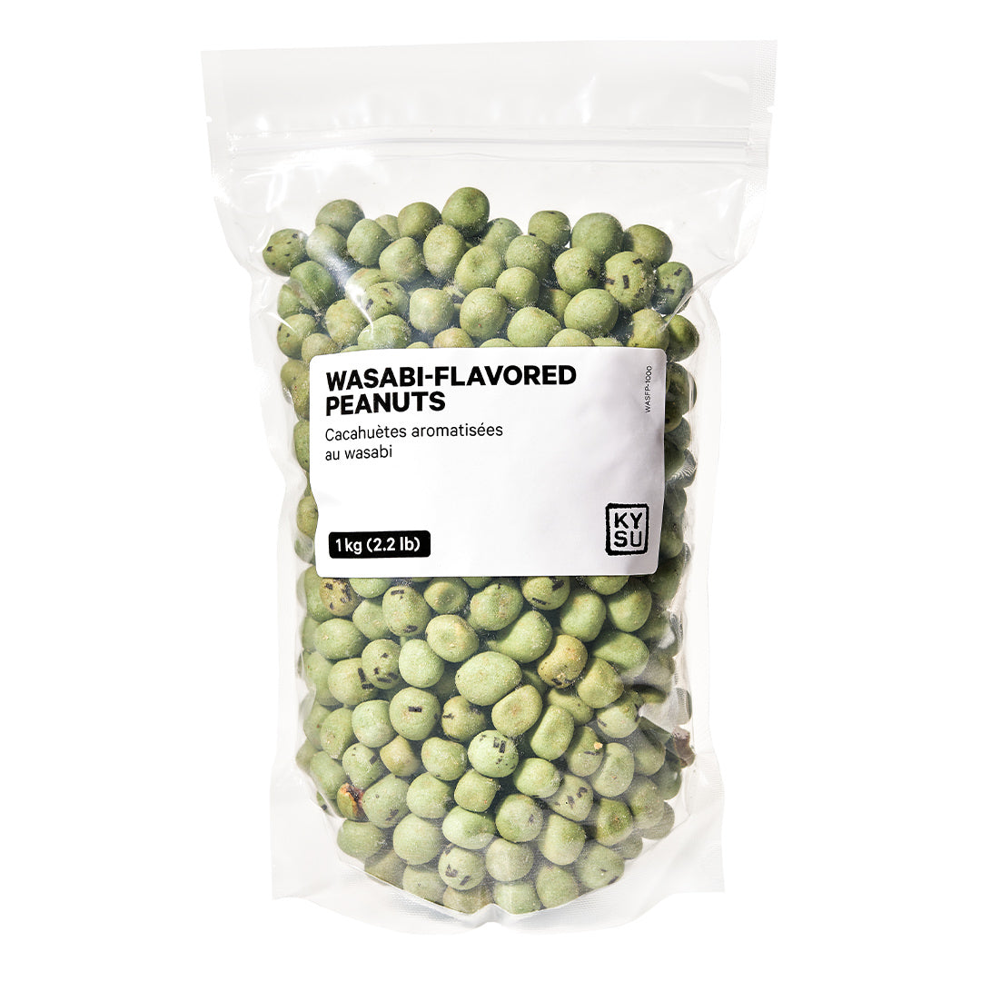 Wasabi flavored peanuts, 1 kg